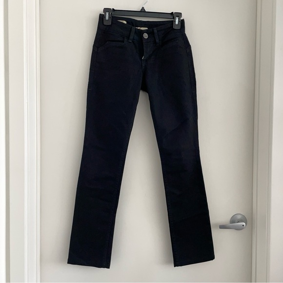 William Rast Savoy Black Classic Rise Skinny Jeans Size 24 - Picture 1 of 6